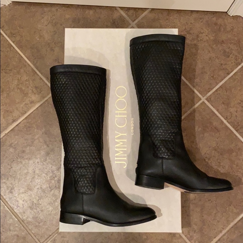 Jimmy Choo riding boot